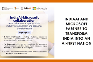 IndiaAI and Microsoft Unite to Revolutionize AI Development in India